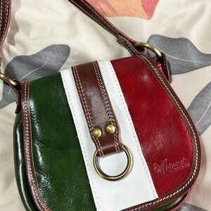 Italian Leather Crossbody Bag (Never worn)